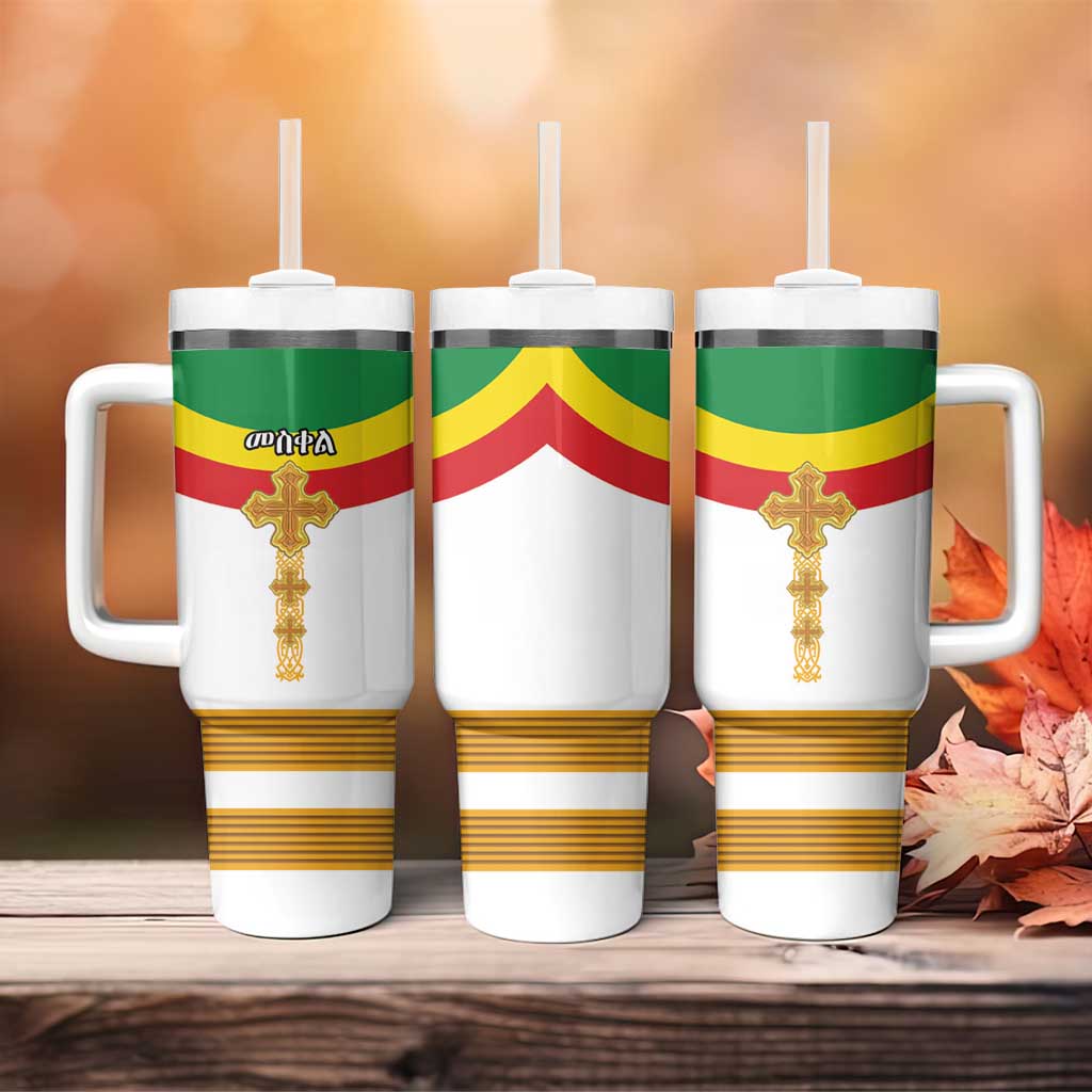 Meskel Ethiopia Tumbler With Handle True Cross - African Pride