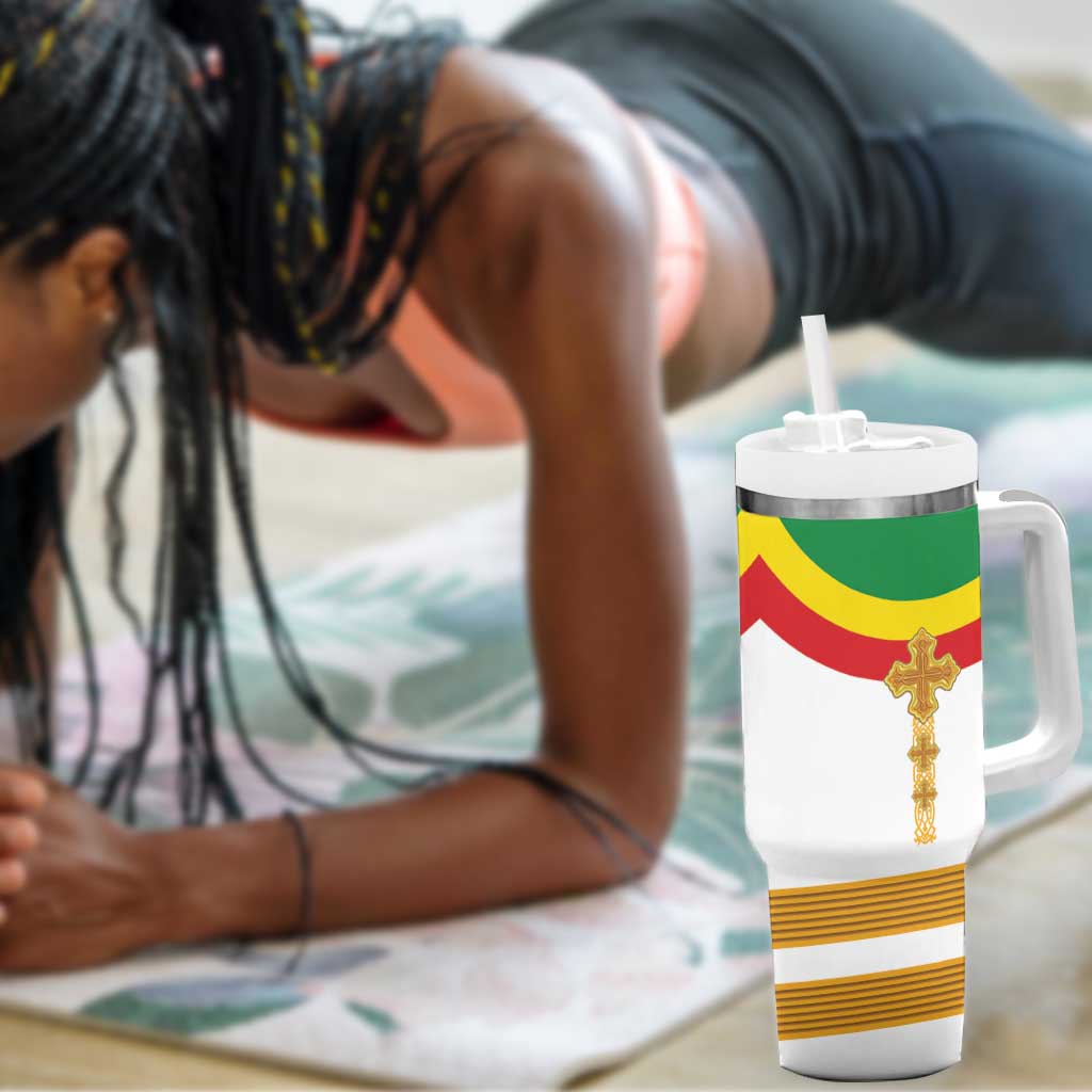 Meskel Ethiopia Tumbler With Handle True Cross - African Pride