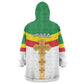 Meskel Ethiopia Wearable Blanket Hoodie True Cross - African Pride
