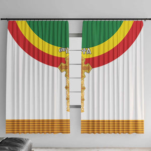 Meskel Ethiopia Window Curtain True Cross - African Pride