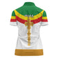 Meskel Ethiopia Women Polo Shirt True Cross - African Pride