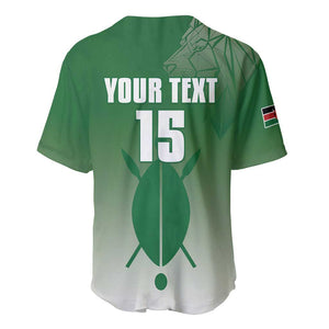 Custom Kenya Football Baseball Jersey Go Harambee Stars - African Pride
