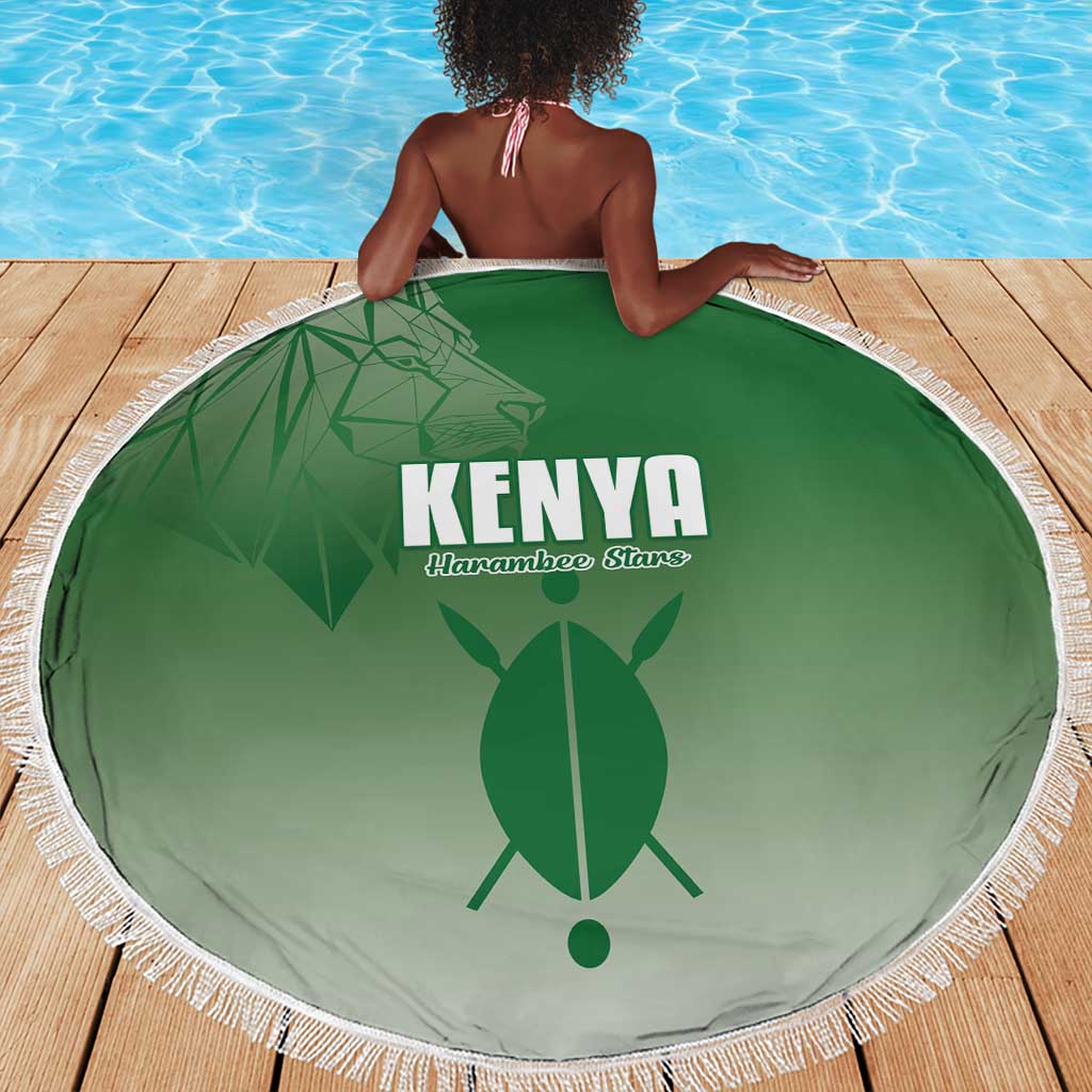 Kenya Football Beach Blanket Go Harambee Stars - African Pride