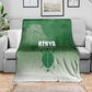 Kenya Football Blanket Go Harambee Stars - African Pride