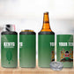 Custom Kenya Football 4 in 1 Can Cooler Tumbler Go Harambee Stars - African Pride