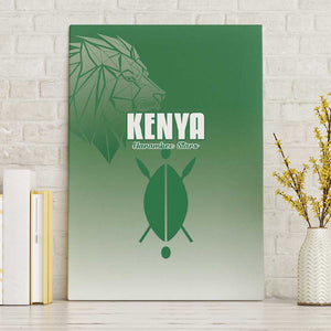 Kenya Football Canvas Wall Art Go Harambee Stars - African Pride