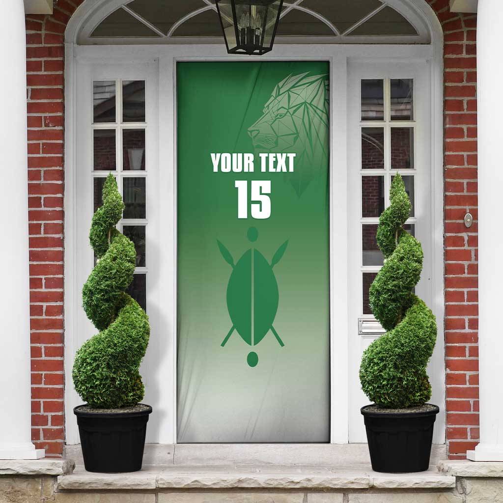 Custom Kenya Football Door Cover Go Champions Harambee Stars