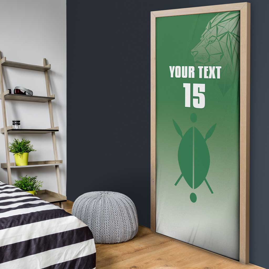 Custom Kenya Football Door Cover Go Champions Harambee Stars