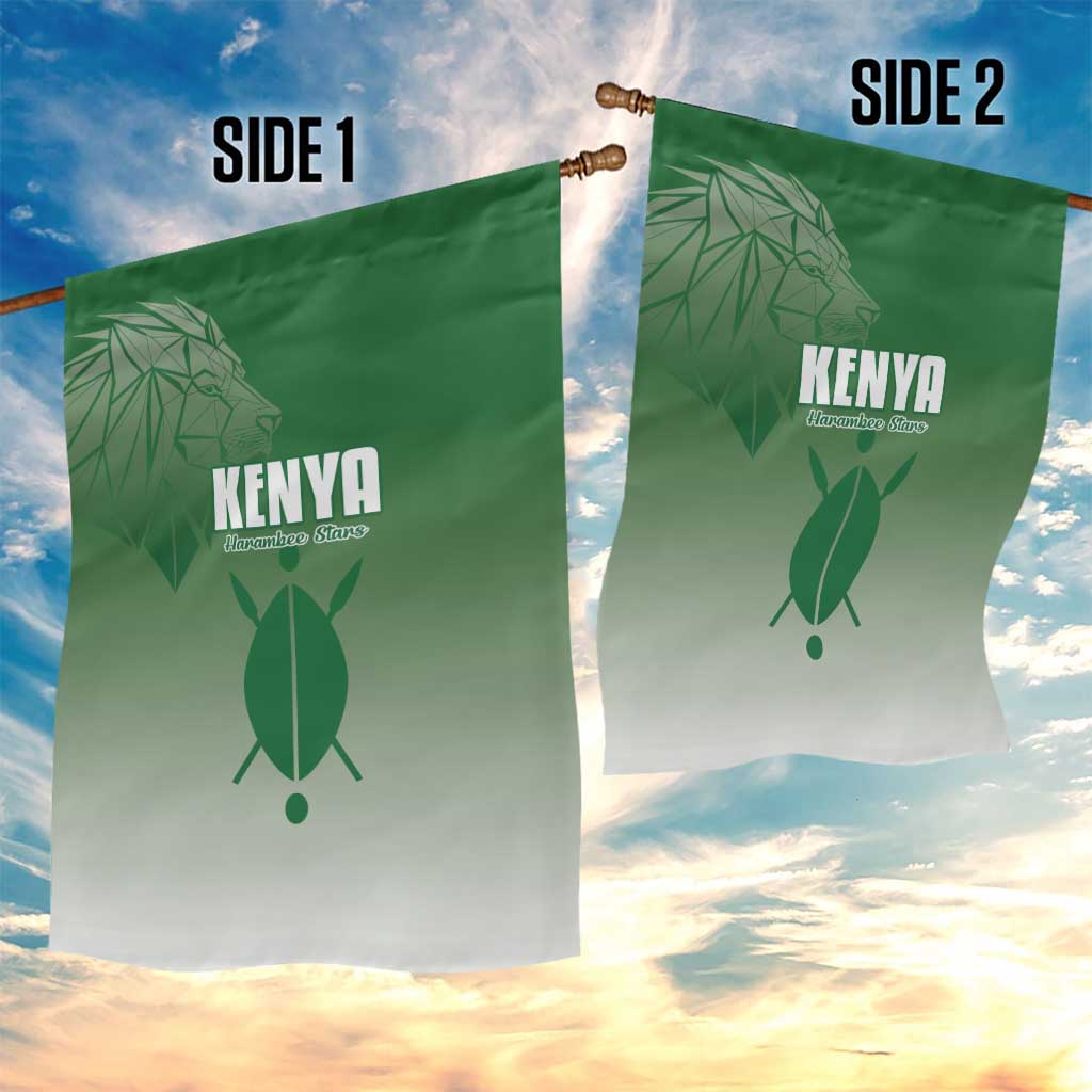Kenya Football Garden Flag Go Harambee Stars - African Pride