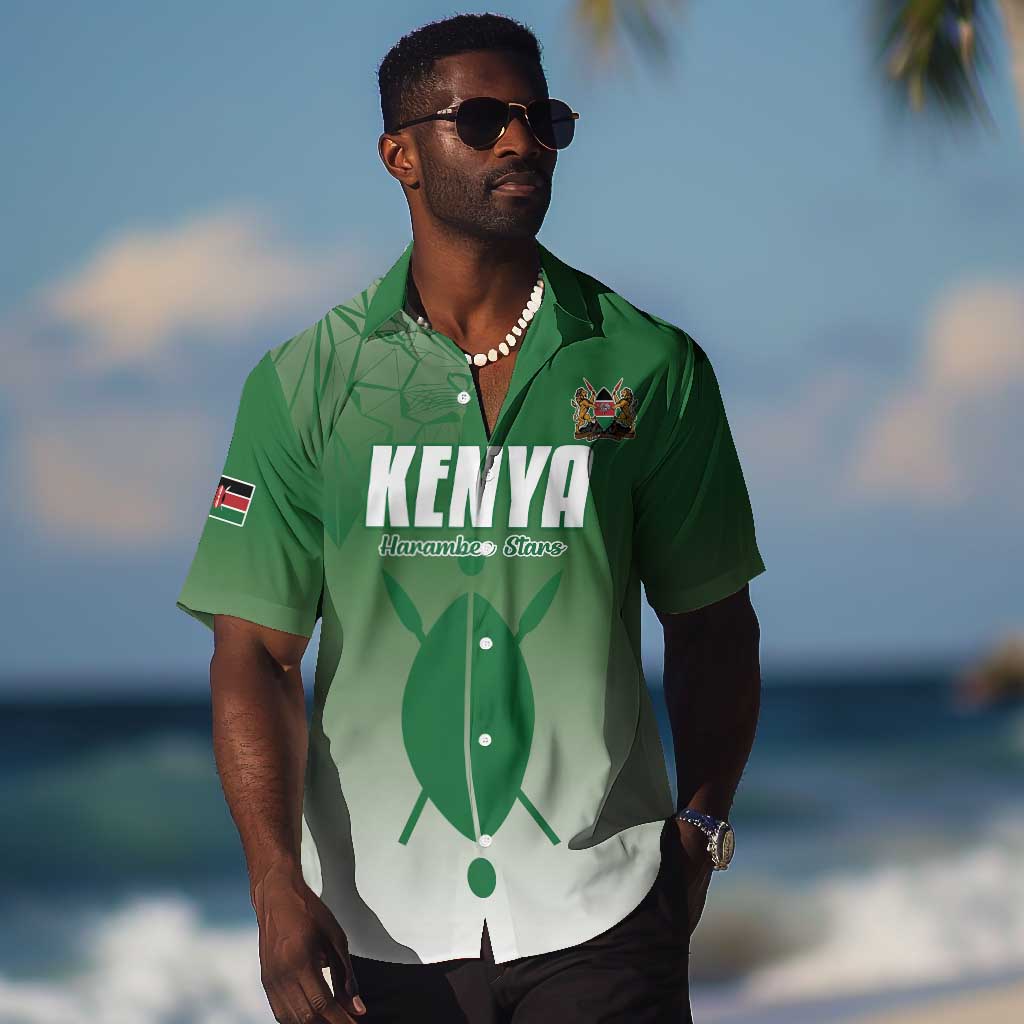 Custom Kenya Football Hawaiian Shirt Go Harambee Stars - African Pride