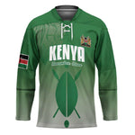 Custom Kenya Football Hockey Jersey Go Champions Harambee Stars