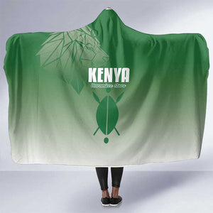 Kenya Football Hooded Blanket Go Harambee Stars - African Pride