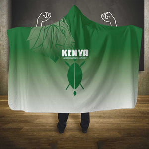 Kenya Football Hooded Blanket Go Harambee Stars - African Pride