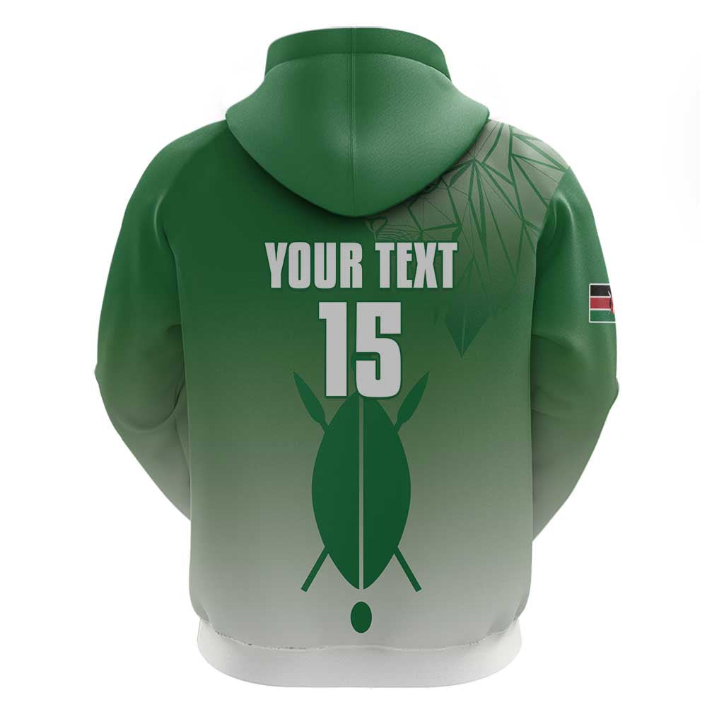 Custom Kenya Football Hoodie Go Harambee Stars - African Pride