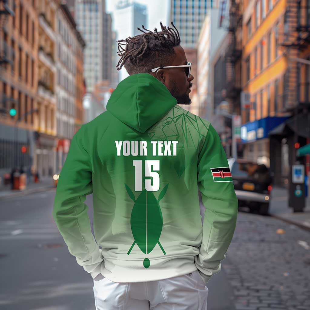 Custom Kenya Football Hoodie Go Harambee Stars - African Pride