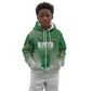 Custom Kenya Football Kid Hoodie Go Harambee Stars - African Pride