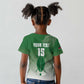 Custom Kenya Football Kid T shirt Go Harambee Stars - African Pride