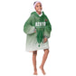 Custom Kenya Football Kid Wearable Blanket Hoodie Go Harambee Stars - African Pride