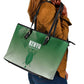 Kenya Football Leather Tote Bag Go Harambee Stars - African Pride