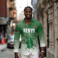 Custom Kenya Football Long Sleeve Button Shirt Go Harambee Stars - African Pride