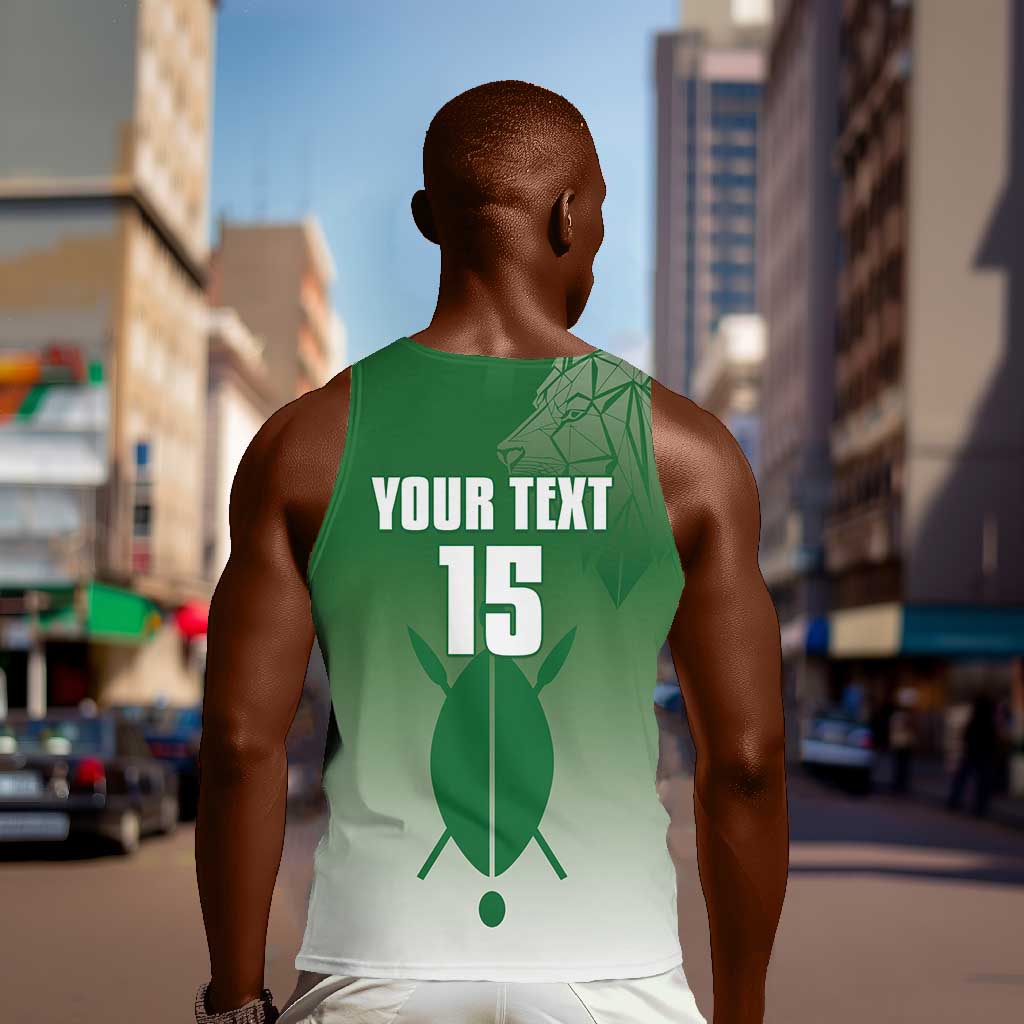 Custom Kenya Football Men Tank Top Go Harambee Stars - African Pride