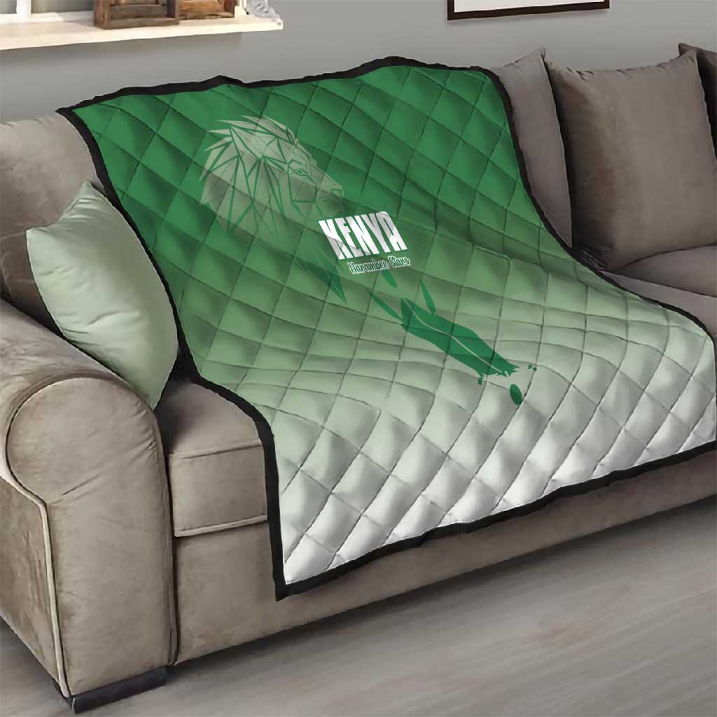 Kenya Football Quilt Go Harambee Stars - African Pride