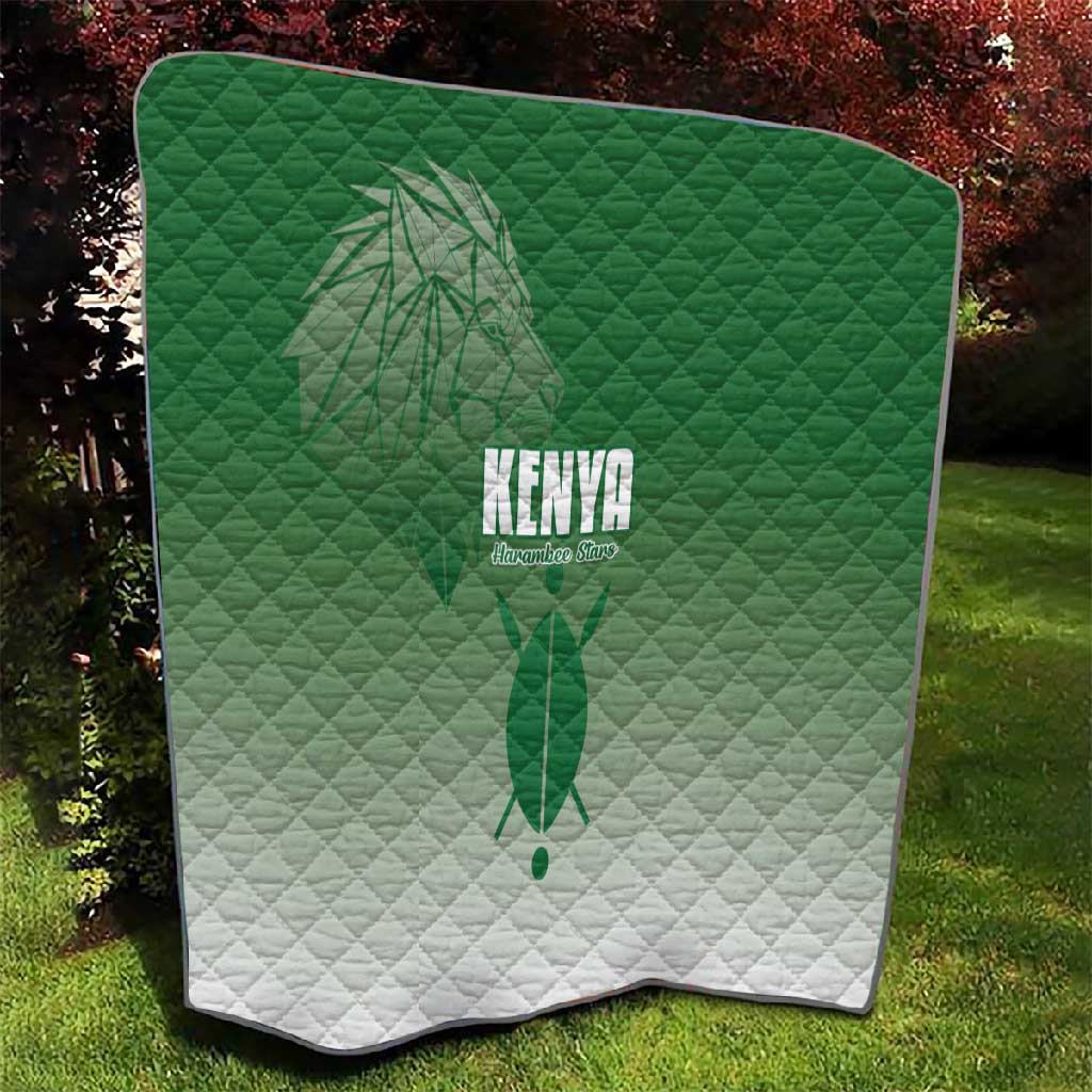 Kenya Football Quilt Go Harambee Stars - African Pride