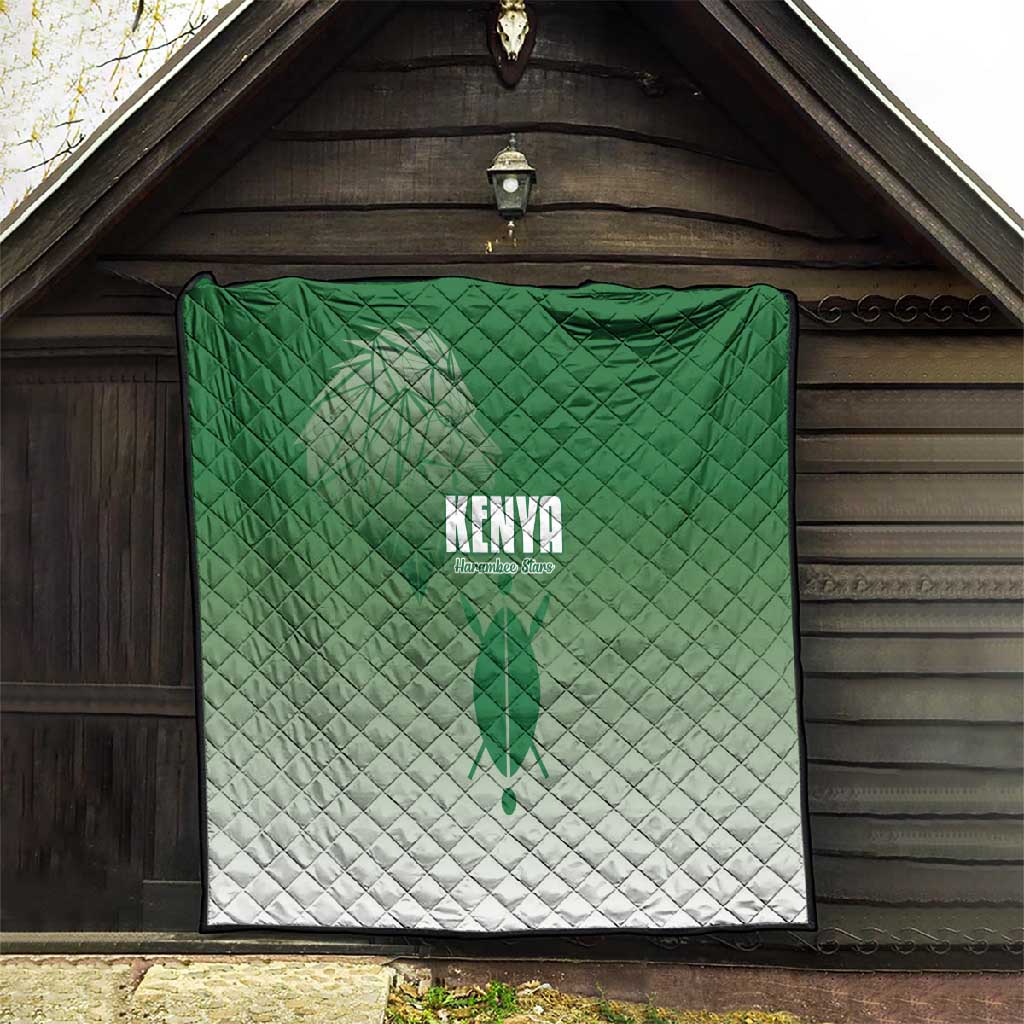 Kenya Football Quilt Go Harambee Stars - African Pride
