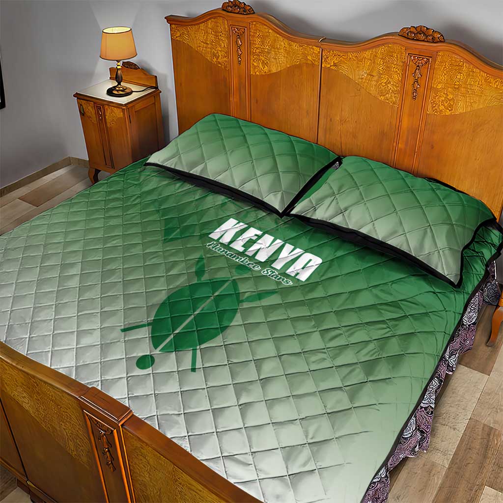 Kenya Football Quilt Bed Set Go Harambee Stars - African Pride