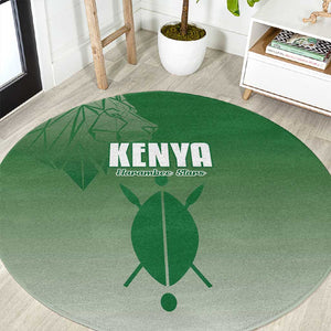 Kenya Football Round Carpet Go Harambee Stars - African Pride