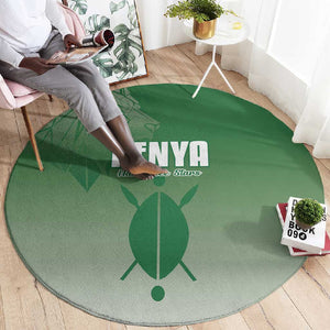 Kenya Football Round Carpet Go Harambee Stars - African Pride