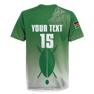 Custom Kenya Football Rugby Jersey Go Harambee Stars - African Pride
