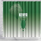 Kenya Football Shower Curtain Go Harambee Stars - African Pride