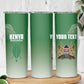 Custom Kenya Football Skinny Tumbler Go Harambee Stars - African Pride