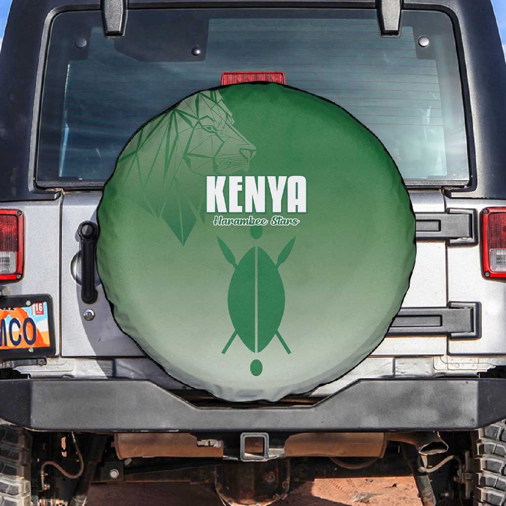 Kenya Football Spare Tire Cover Go Harambee Stars - African Pride