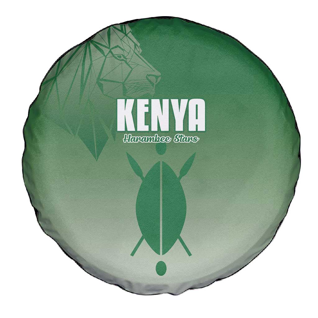 Kenya Football Spare Tire Cover Go Harambee Stars - African Pride