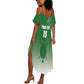 Custom Kenya Football Summer Maxi Dress Go Harambee Stars - African Pride