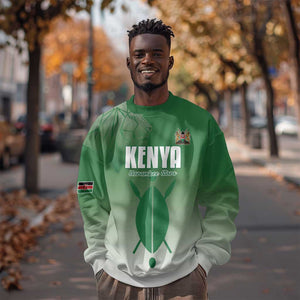 Custom Kenya Football Sweatshirt Go Harambee Stars - African Pride