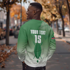 Custom Kenya Football Sweatshirt Go Harambee Stars - African Pride