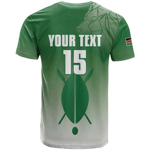 Custom Kenya Football T shirt Go Harambee Stars - African Pride