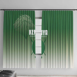 Kenya Football Window Curtain Go Harambee Stars - African Pride