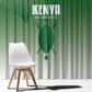Kenya Football Window Curtain Go Harambee Stars - African Pride