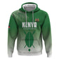 Custom Kenya Football Zip Hoodie Go Harambee Stars - African Pride