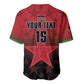 Custom Kenya Football Baseball Jersey Harambee Harambee Stars - Red Jersey - African Pride