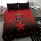 Kenya Football Bedding Set Harambee Harambee Stars - Red Jersey - African Pride