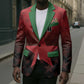 Custom Kenya Football Blazer Go Harambee Stars - Red Jersey