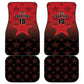 Custom Kenya Football Car Mats Harambee Harambee Stars - Red Jersey - African Pride