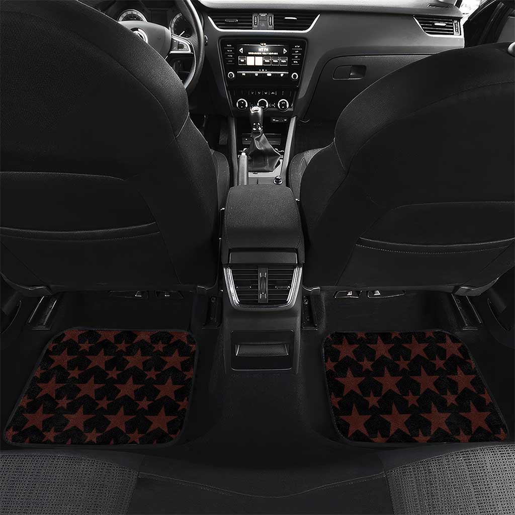 Custom Kenya Football Car Mats Harambee Harambee Stars - Red Jersey - African Pride
