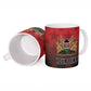 Custom Kenya Football Ceramic Mug Go Harambee Stars - Red Jersey