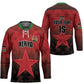 Custom Kenya Football Hockey Jersey Go Harambee Stars - Red Jersey